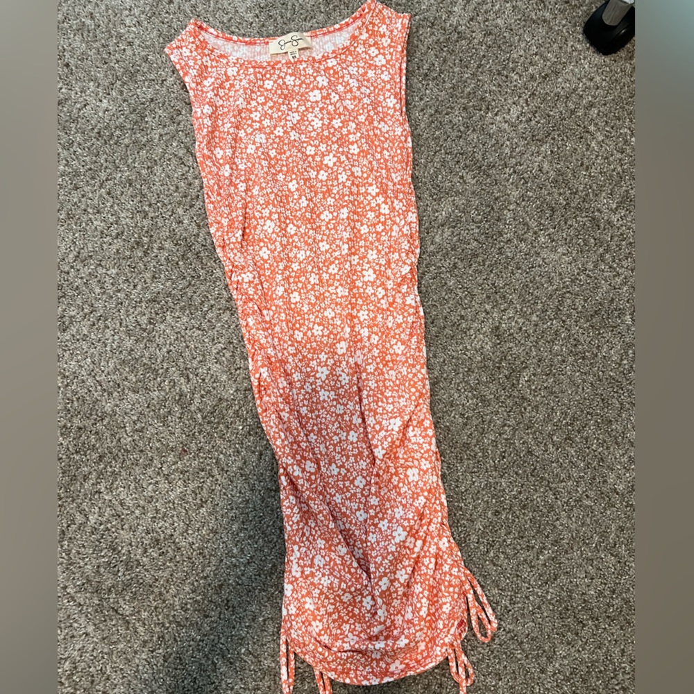 Bodycon runched side dress